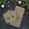 Bandera Region 9 Rally Burlap Gift Bags - LIFESTYLE (Flat lay)