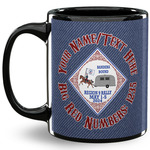 Bandera Region 9 Rally 11 oz Coffee Mug - Black