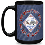 Bandera Region 9 Rally 15 oz Coffee Mug - Black