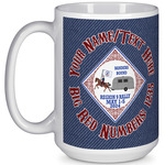 Bandera Region 9 Rally 15 oz Coffee Mug - White