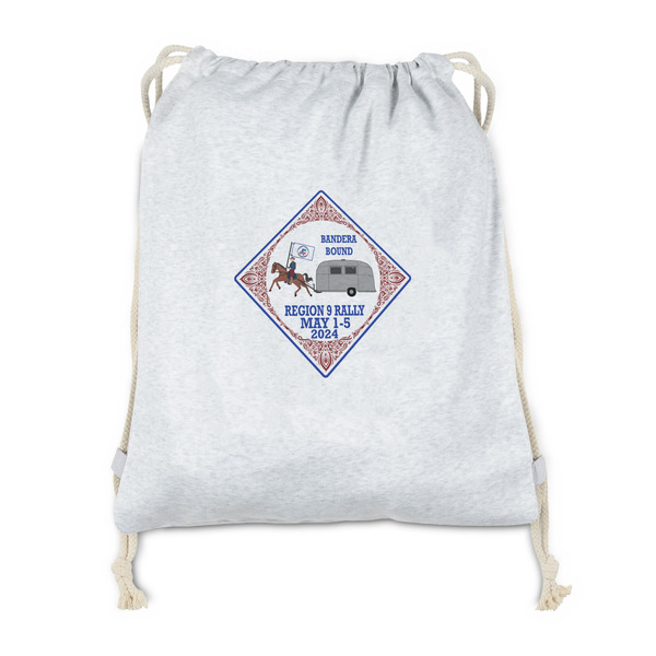 Custom Bandera Region 9 Rally Drawstring Backpack - Sweatshirt Fleece