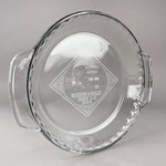 Bandera Region 9 Rally Glass Pie Dish - 9.5in Round