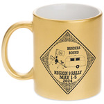 Bandera Region 9 Rally Metallic Gold Mug