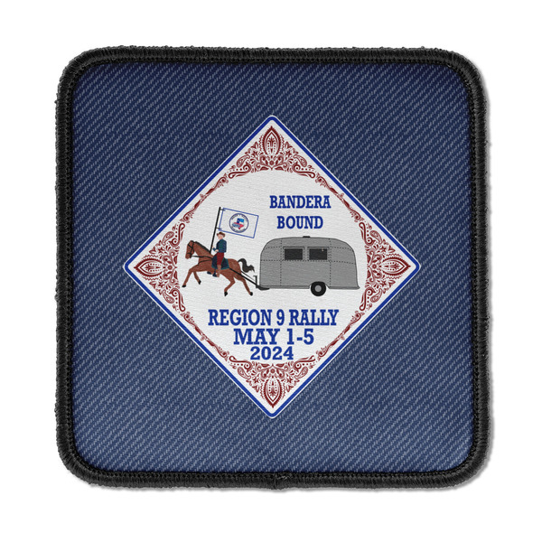 Custom Bandera Region 9 Rally Iron On Square Patch