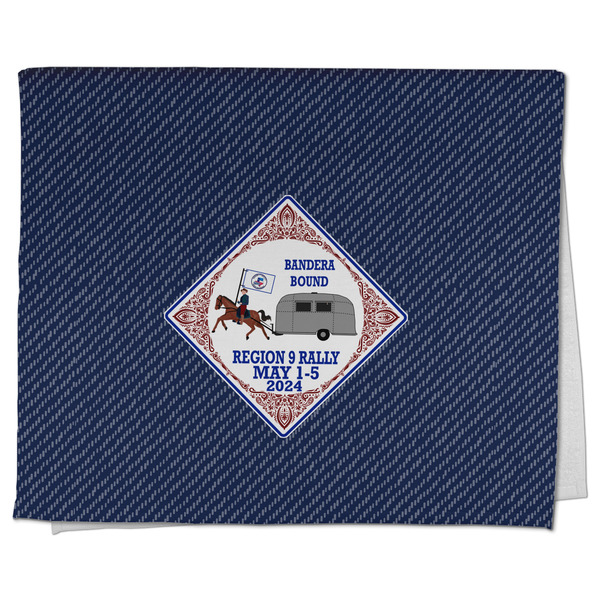 Custom Bandera Region 9 Rally Kitchen Towel - Poly Cotton