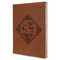 Bandera Region 9 Rally Leatherette Journal - Large - Single Sided - Angle View