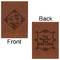 Bandera Region 9 Rally Leatherette Journals - Large - Double Sided - Front & Back View