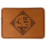 Bandera Region 9 Rally Faux Leather Iron On Patch - Rectangle