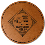 Bandera Region 9 Rally Faux Leather Iron On Patch - Round