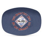 Bandera Region 9 Rally Plastic Platter - Microwave & Oven Safe Composite Polymer