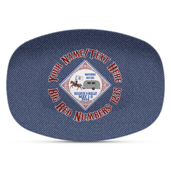 Bandera Region 9 Rally Plastic Platter - Microwave & Oven Safe Composite Polymer