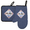 Bandera Region 9 Rally Neoprene Oven Mitt and Pot Holder Set - Left