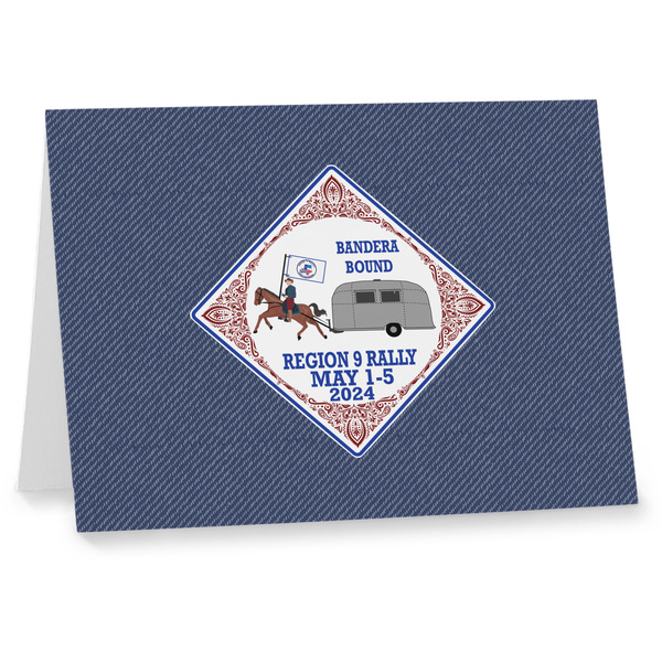 Custom Bandera Region 9 Rally Note Cards