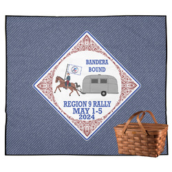 Bandera Region 9 Rally Outdoor Picnic Blanket