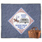 Bandera Region 9 Rally Picnic Blanket - Flat - With Basket