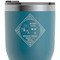 Bandera Region 9 Rally RTIC Tumbler - Dark Teal - Close Up