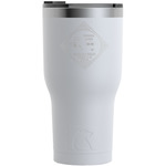 Bandera Region 9 Rally RTIC Tumbler - White - Laser Engraved - Single-Sided