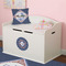 Bandera Region 9 Rally Round Wall Decal on Toy Chest