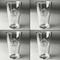 Bandera Region 9 Rally Set of Four Engraved Beer Glasses - Individual View