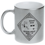 Bandera Region 9 Rally Metallic Silver Mug