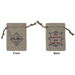 Bandera Region 9 Rally Burlap Gift Bag - Small - Double-Sided