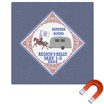 Bandera Region 9 Rally Square Car Magnet - 6"