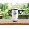 Bandera Region 9 Rally Stainless Steel Travel Mug with Handle Lifestyle White