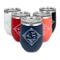 Bandera Region 9 Rally Steel Wine Tumblers Multiple Colors