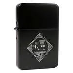 Bandera Region 9 Rally Windproof Lighter - Black - Single-Sided