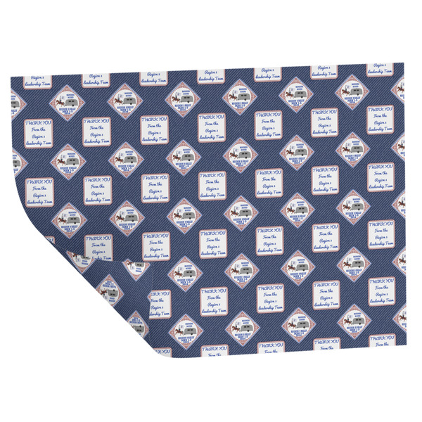 Custom Bandera Region 9 Rally Wrapping Paper Sheets - Double-Sided - 20" x 28"