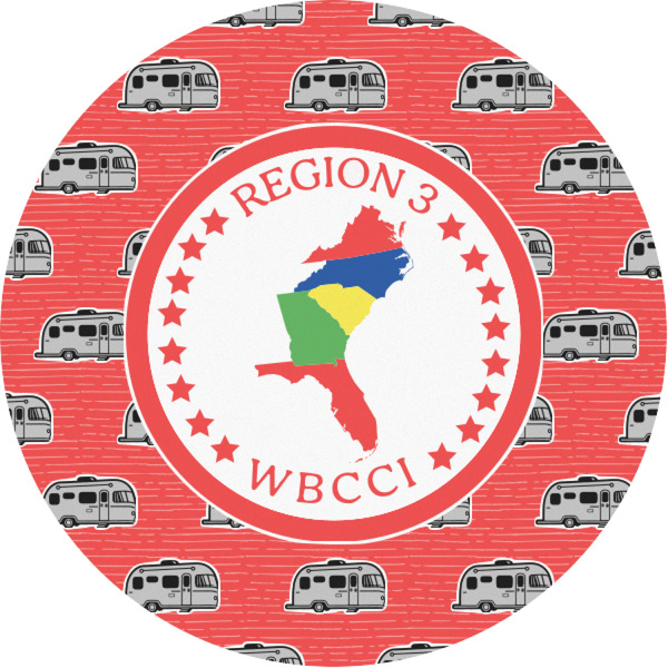 Custom Region 3 Logo Multipurpose Round Labels - 1"