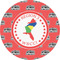 Region 3 Logo 1" Multipurpose Round Labels - Single Sticker