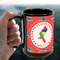 Region 3 Logo 15oz. Black Mug - Lifestyle