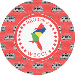 Region 3 Logo Multipurpose Round Labels - Custom Sized