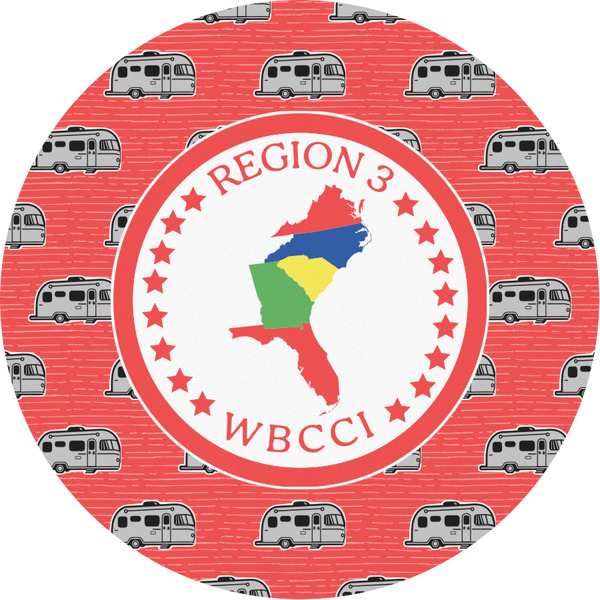 Custom Region 3 Logo Multipurpose Round Labels - 3"