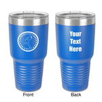 Region 3 Logo 30 oz Stainless Steel Tumbler - Royal Blue - Double-Sided