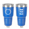 Region 3 Logo 30 oz Stainless Steel Ringneck Tumbler - Blue - Double Sided - Front & Back