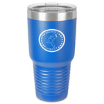 Region 3 Logo 30 oz Stainless Steel Tumbler - Royal Blue - Single-Sided