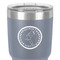 Region 3 Logo 30 oz Stainless Steel Ringneck Tumbler - Grey - Close Up