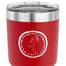 Region 3 Logo 30 oz Stainless Steel Ringneck Tumbler - Red - CLOSE UP