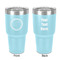 Region 3 Logo 30 oz Stainless Steel Ringneck Tumbler - Teal - Double Sided - Front & Back