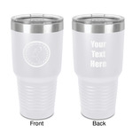 Region 3 Logo 30 oz Stainless Steel Tumbler - White - Double-Sided