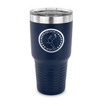 Region 3 Logo 30 oz Stainless Steel Tumbler - Navy - Single-Sided