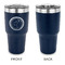 Region 3 Logo 30 oz Stainless Steel Ringneck Tumblers - Navy - Single Sided - APPROVAL