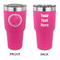 Region 3 Logo 30 oz Stainless Steel Ringneck Tumblers - Pink - Double Sided - APPROVAL