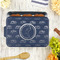 Region 3 Logo Aluminum Baking Pan - Navy Lid - LIFESTYLE