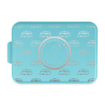 Region 3 Logo Aluminum Baking Pan with Teal Lid