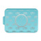 Region 3 Logo Aluminum Baking Pan - Teal Lid - FRONT