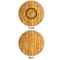 Region 3 Logo Bamboo Cutting Board - Front & Back