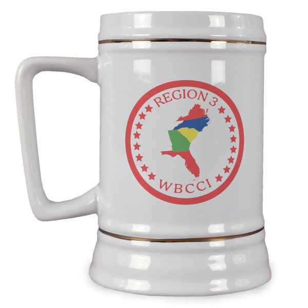 Custom Region 3 Logo Beer Stein